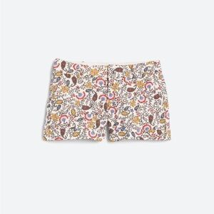 Dear John Finnegan Roll Cuff Printed Paisley Ladies Shorts (size 32)